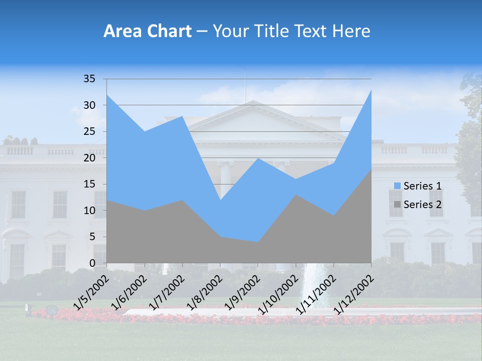 History Columns Landmark PowerPoint Template
