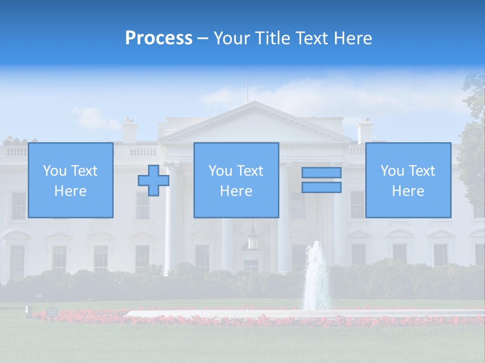History Columns Landmark PowerPoint Template