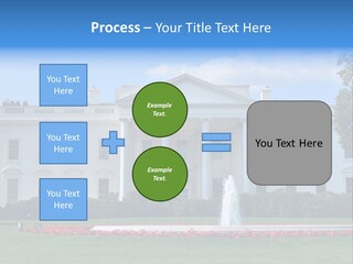 History Columns Landmark PowerPoint Template