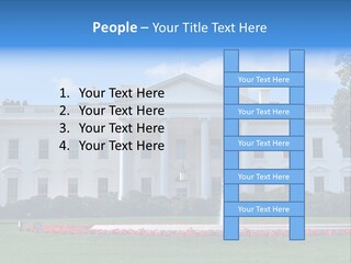 History Columns Landmark PowerPoint Template