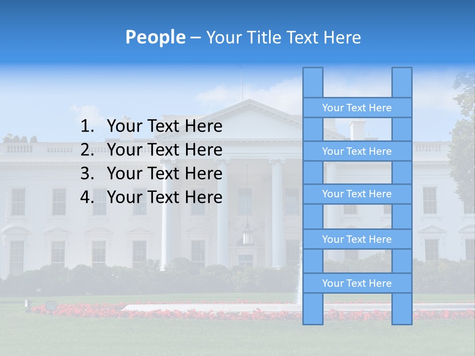 History Columns Landmark PowerPoint Template