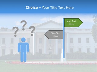 History Columns Landmark PowerPoint Template