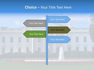 History Columns Landmark PowerPoint Template