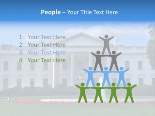 History Columns Landmark PowerPoint Template