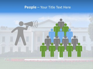 History Columns Landmark PowerPoint Template