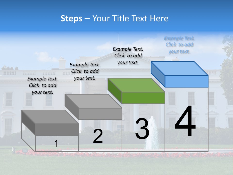 History Columns Landmark PowerPoint Template