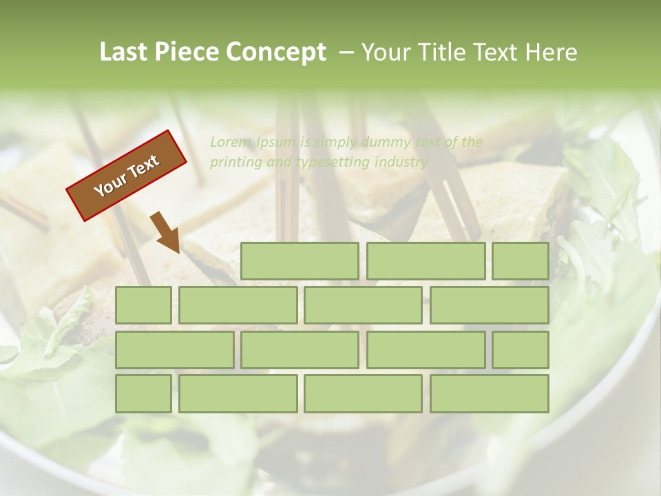 Blueprint Standing Career PowerPoint Template