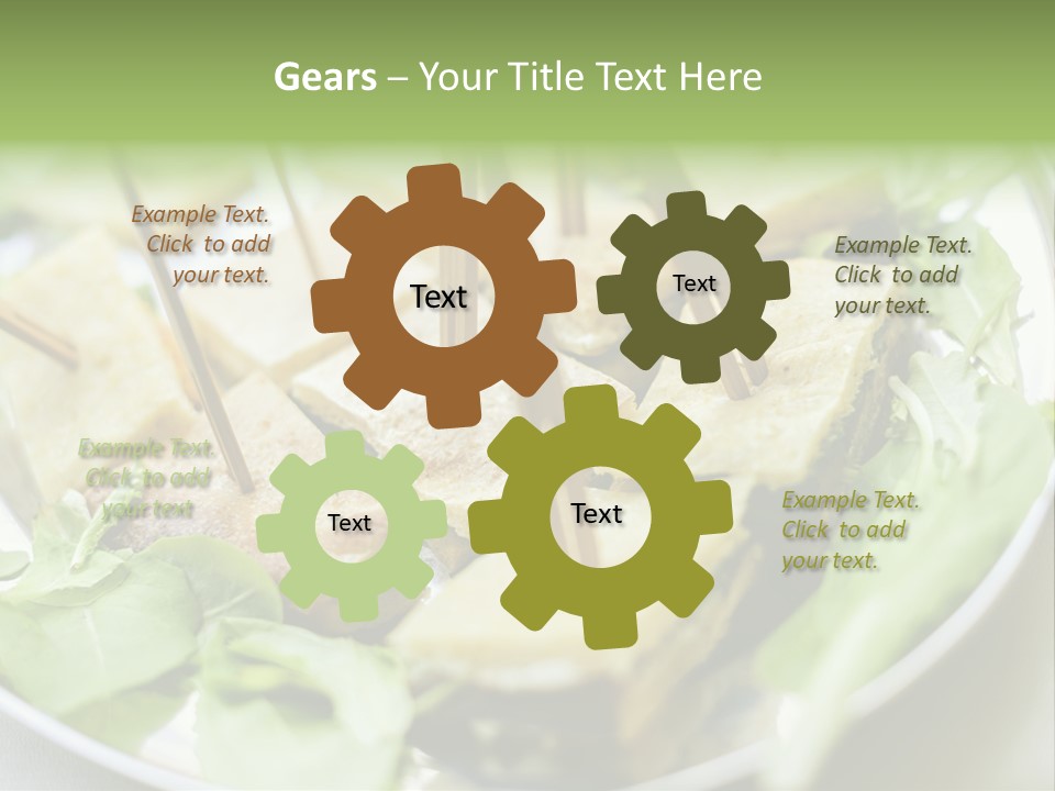 Blueprint Standing Career PowerPoint Template