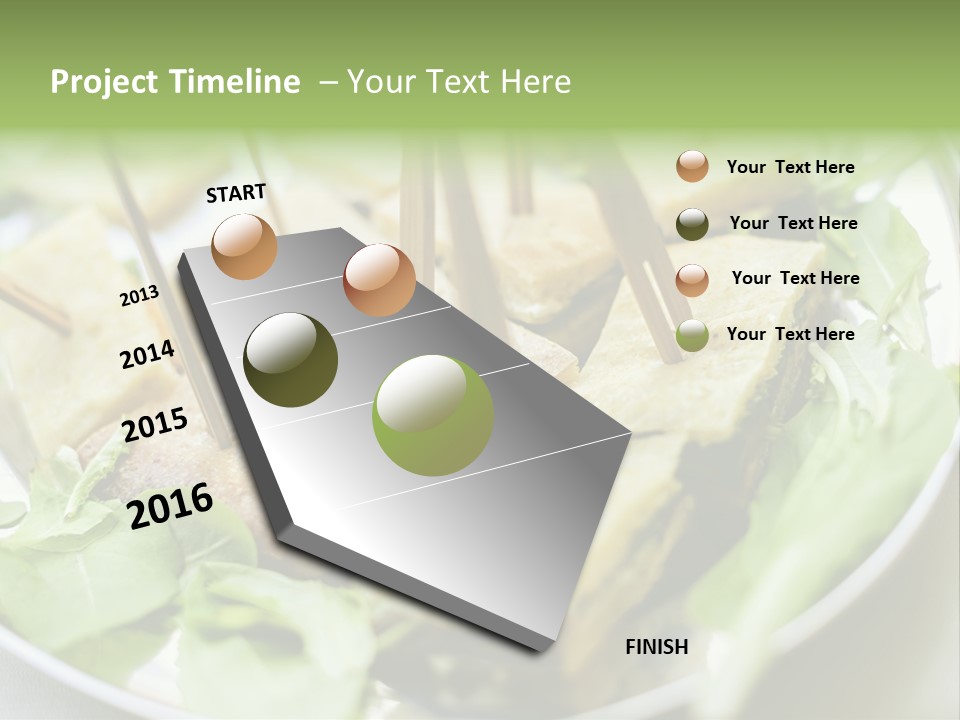 Blueprint Standing Career PowerPoint Template