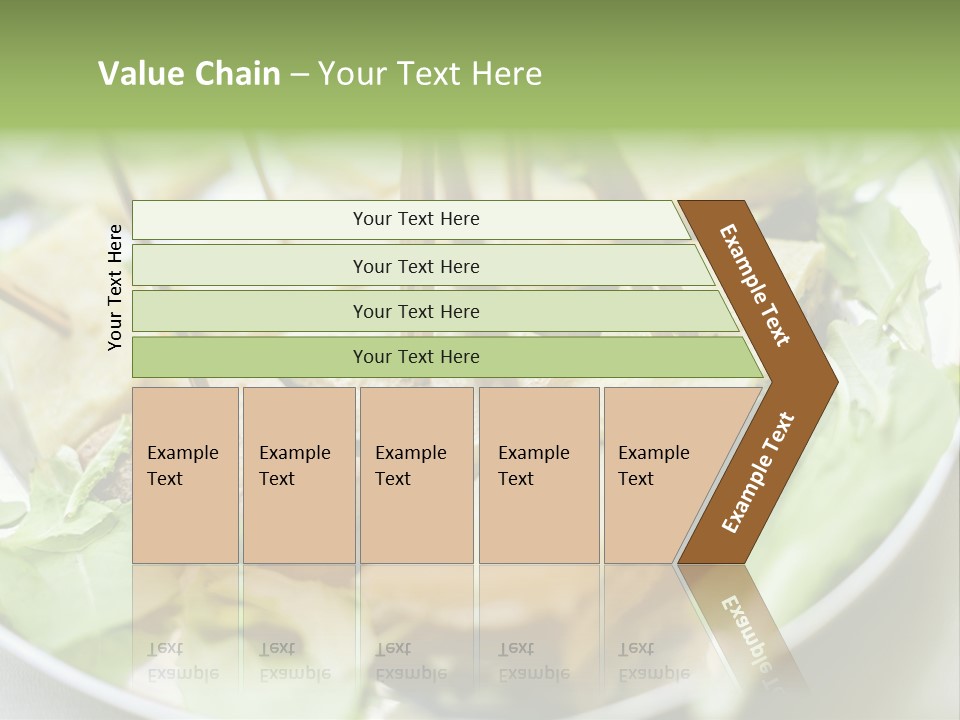 Blueprint Standing Career PowerPoint Template