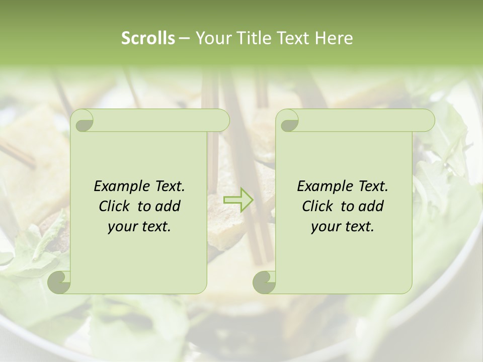 Blueprint Standing Career PowerPoint Template