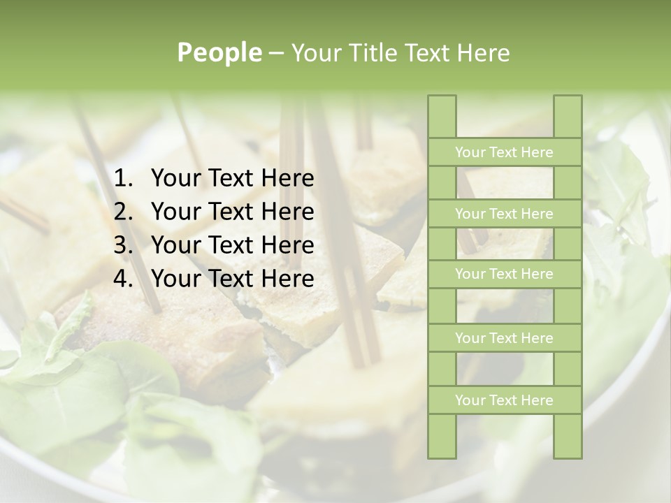Blueprint Standing Career PowerPoint Template