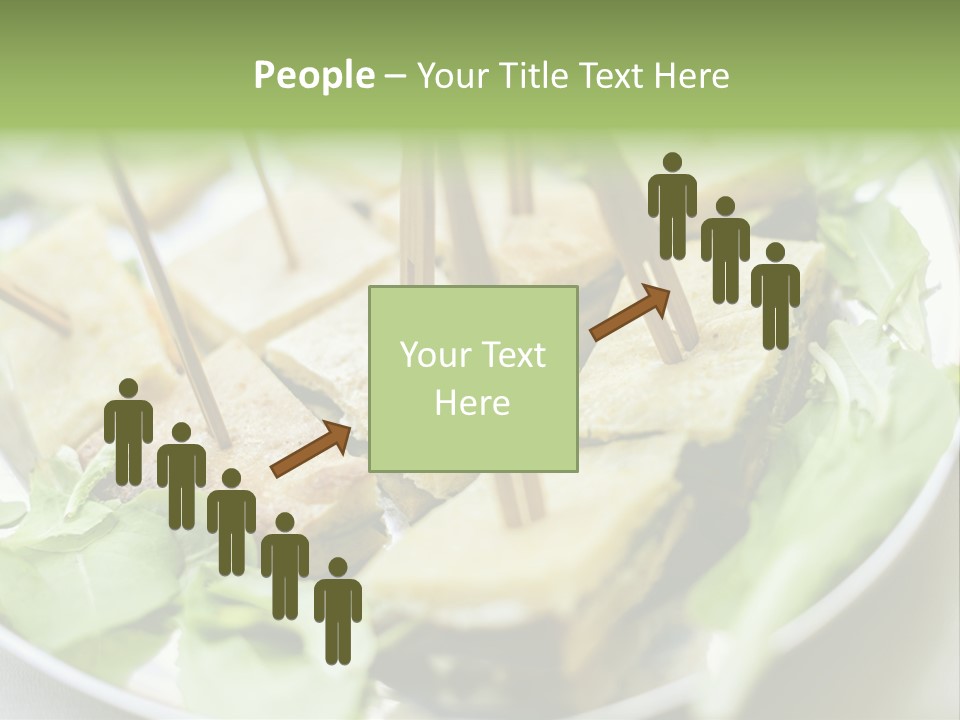 Blueprint Standing Career PowerPoint Template