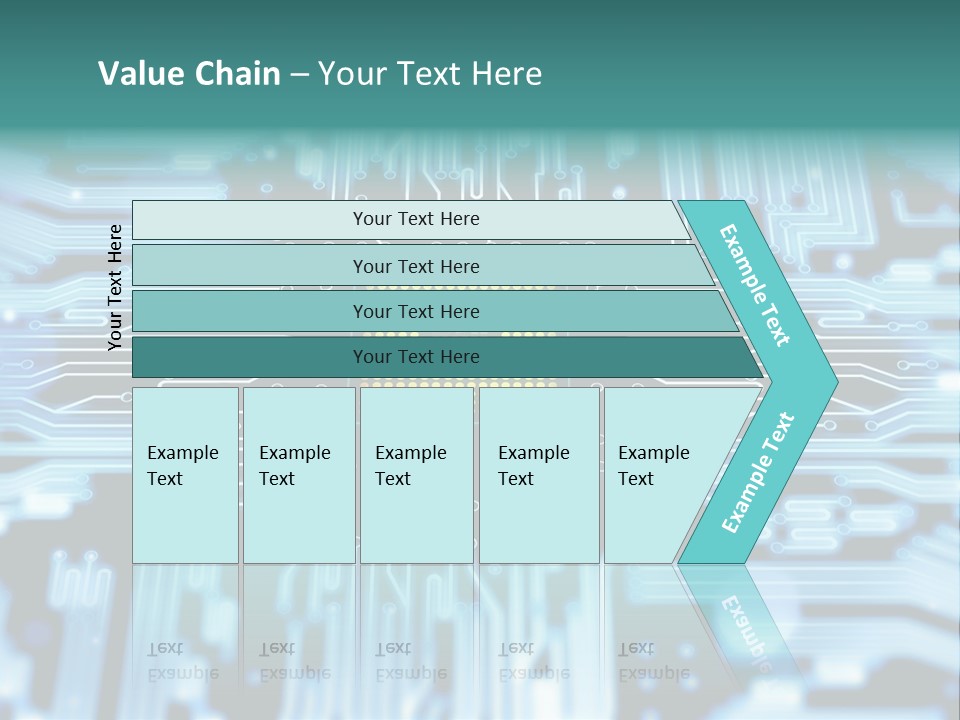 Futuristic Main Board Equipment PowerPoint Template