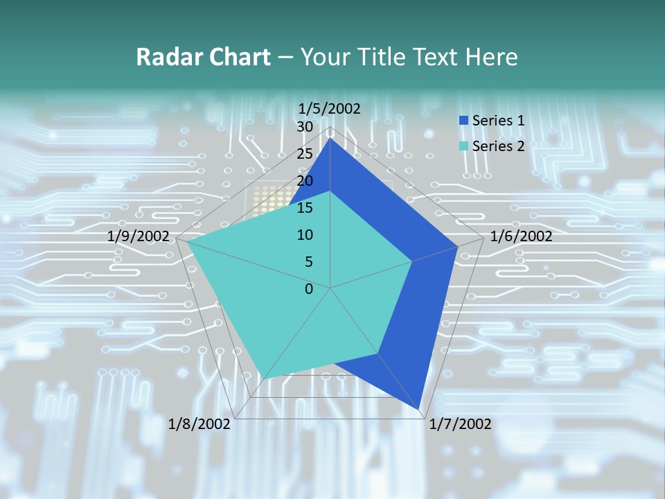 Futuristic Main Board Equipment PowerPoint Template