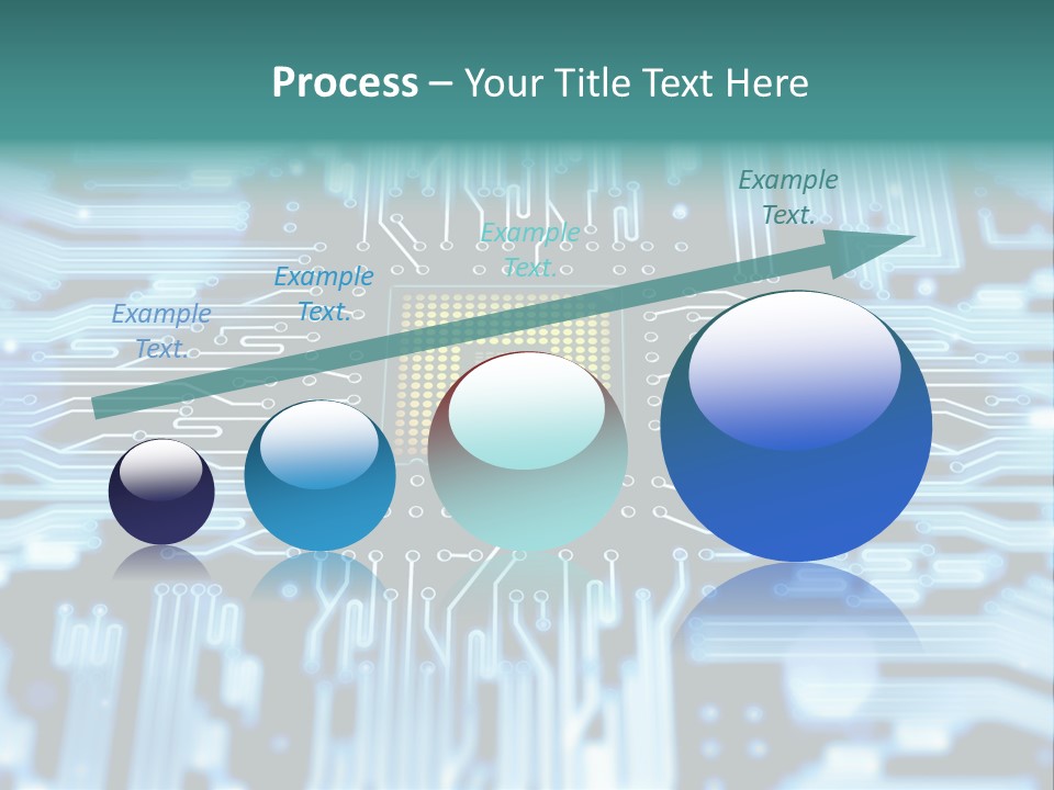 Futuristic Main Board Equipment PowerPoint Template
