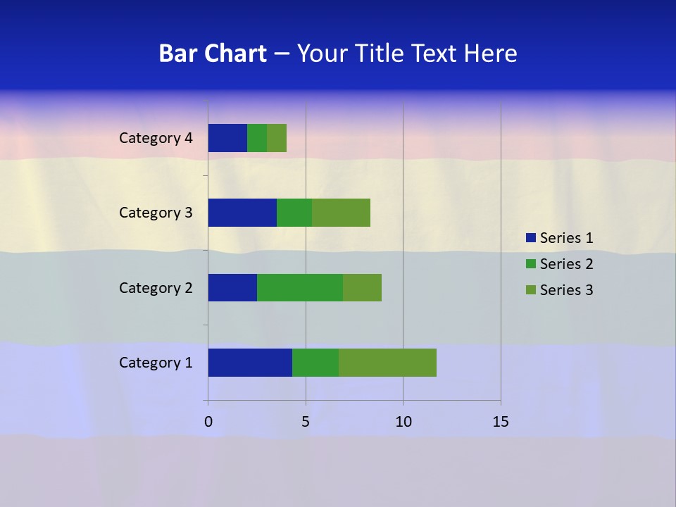 Flat Red Flag PowerPoint Template