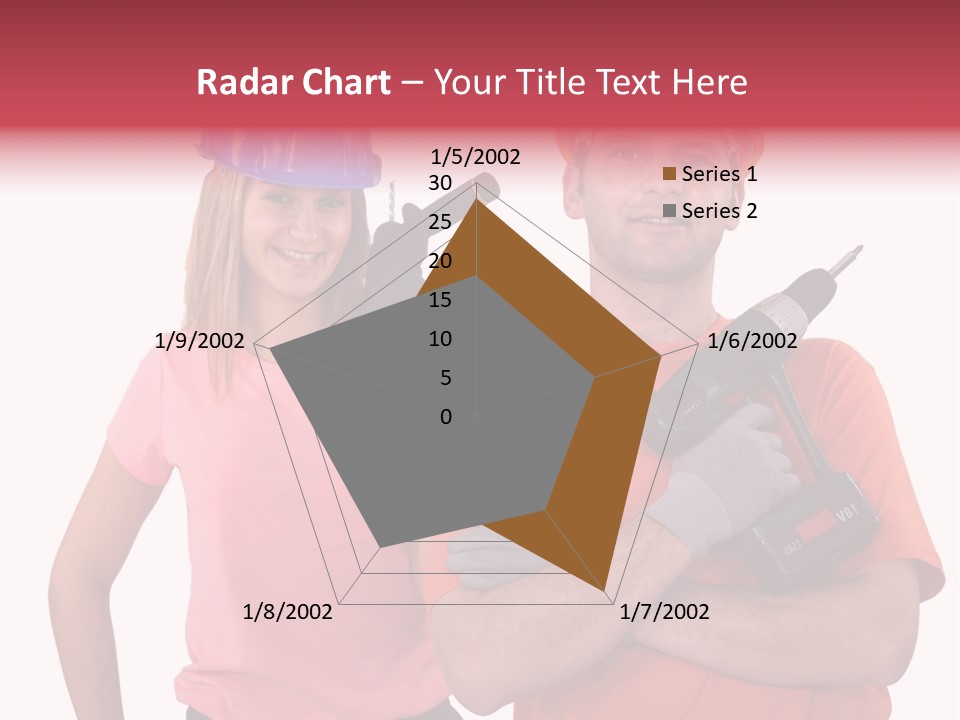 Assistant Battery White PowerPoint Template