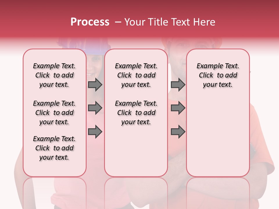 Assistant Battery White PowerPoint Template
