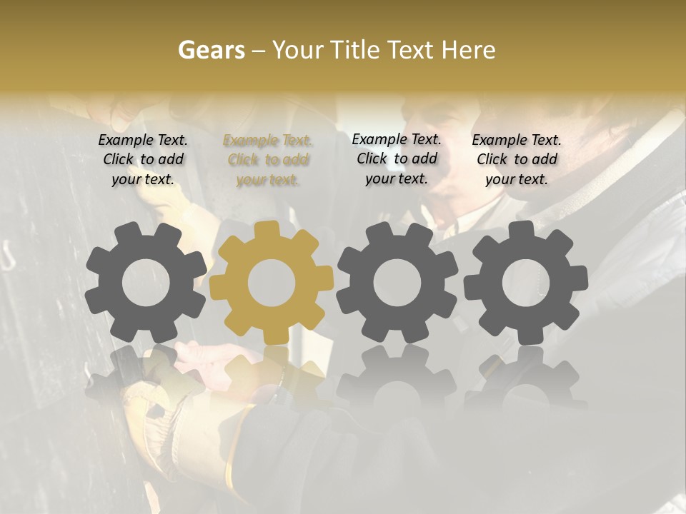 Front Persons Protection PowerPoint Template