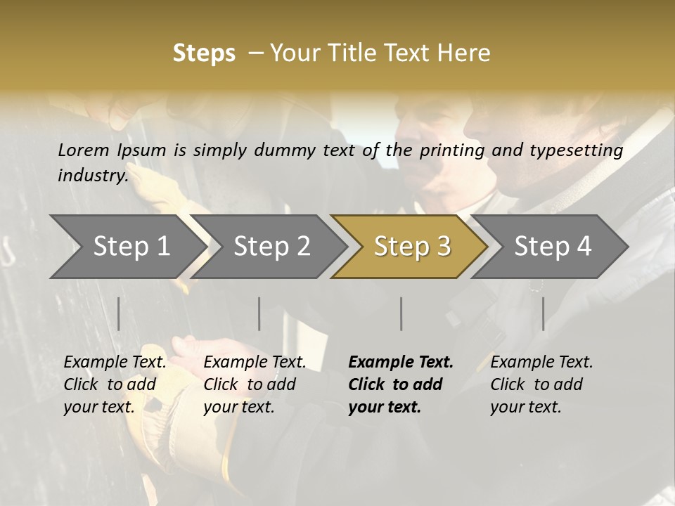 Front Persons Protection PowerPoint Template