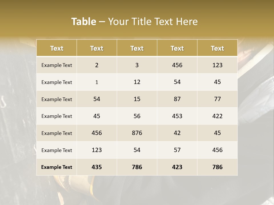 Front Persons Protection PowerPoint Template
