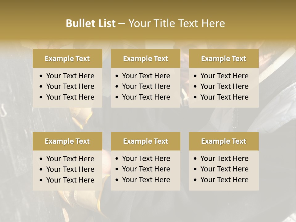 Front Persons Protection PowerPoint Template