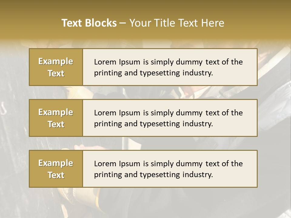 Front Persons Protection PowerPoint Template