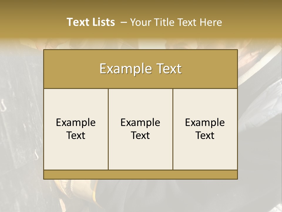 Front Persons Protection PowerPoint Template