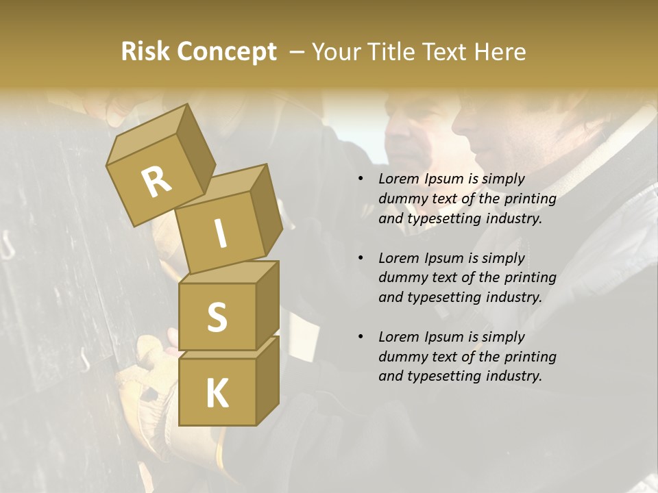 Front Persons Protection PowerPoint Template