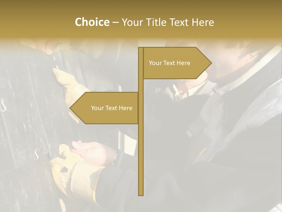 Front Persons Protection PowerPoint Template