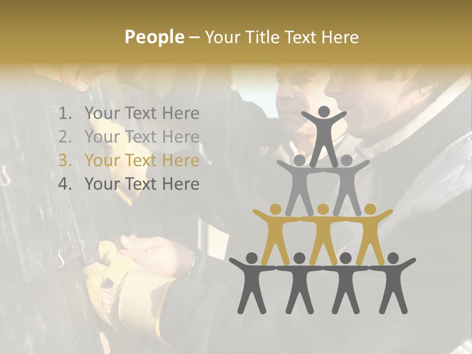 Front Persons Protection PowerPoint Template