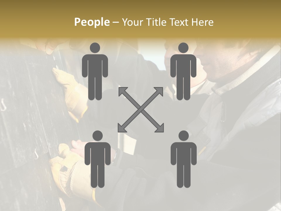 Front Persons Protection PowerPoint Template