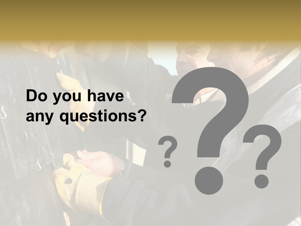 Front Persons Protection PowerPoint Template