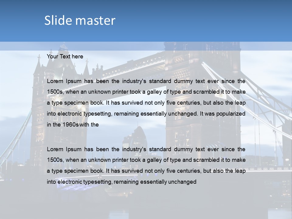 Solar Sky Outdoors PowerPoint Template