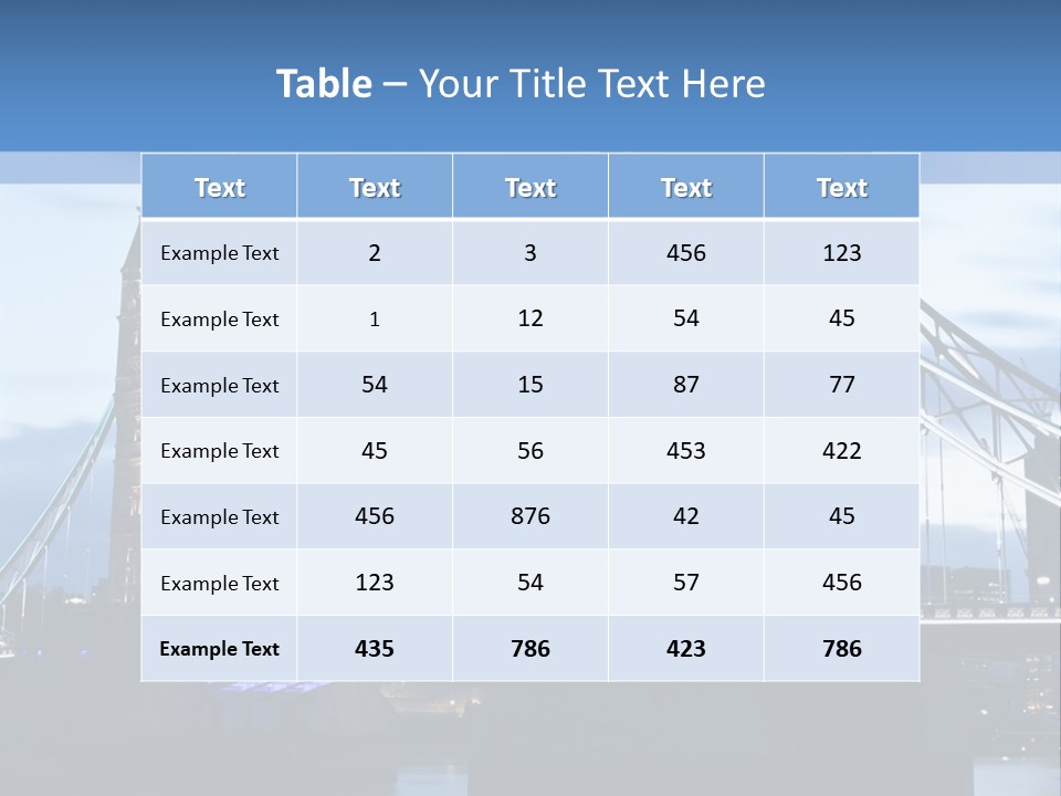 Solar Sky Outdoors PowerPoint Template