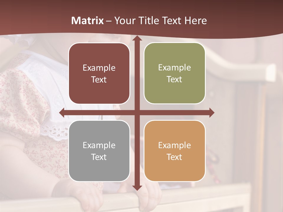 Small Baby Positive PowerPoint Template