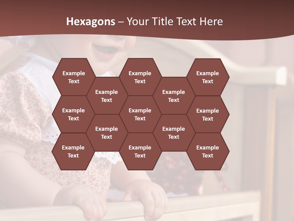 Small Baby Positive PowerPoint Template