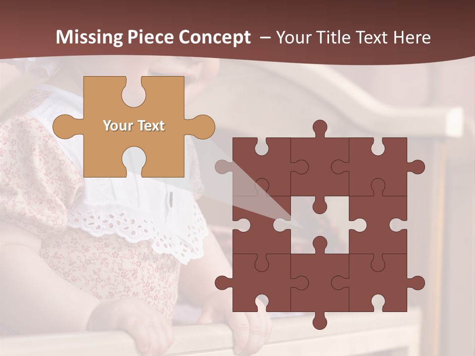 Small Baby Positive PowerPoint Template