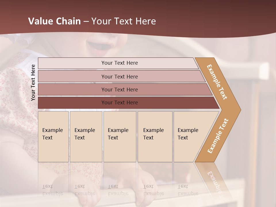 Small Baby Positive PowerPoint Template