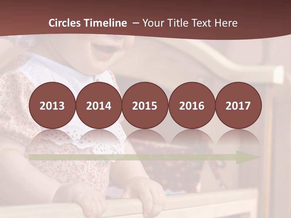 Small Baby Positive PowerPoint Template