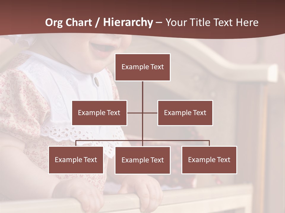 Small Baby Positive PowerPoint Template