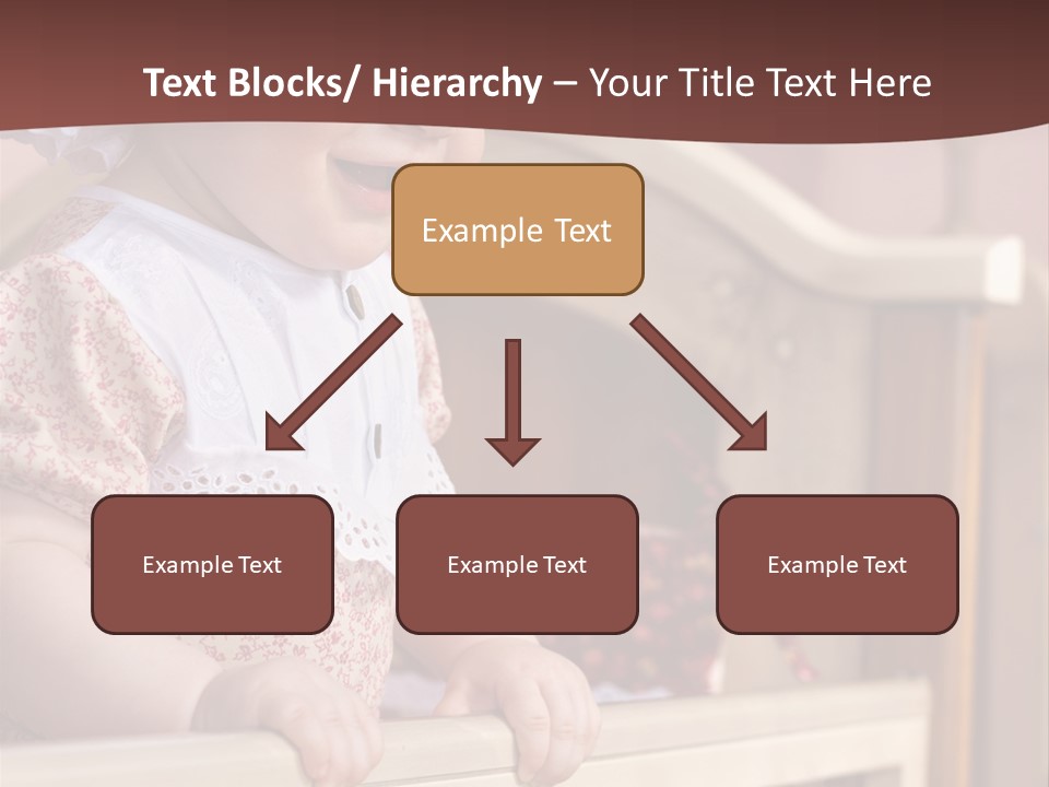 Small Baby Positive PowerPoint Template