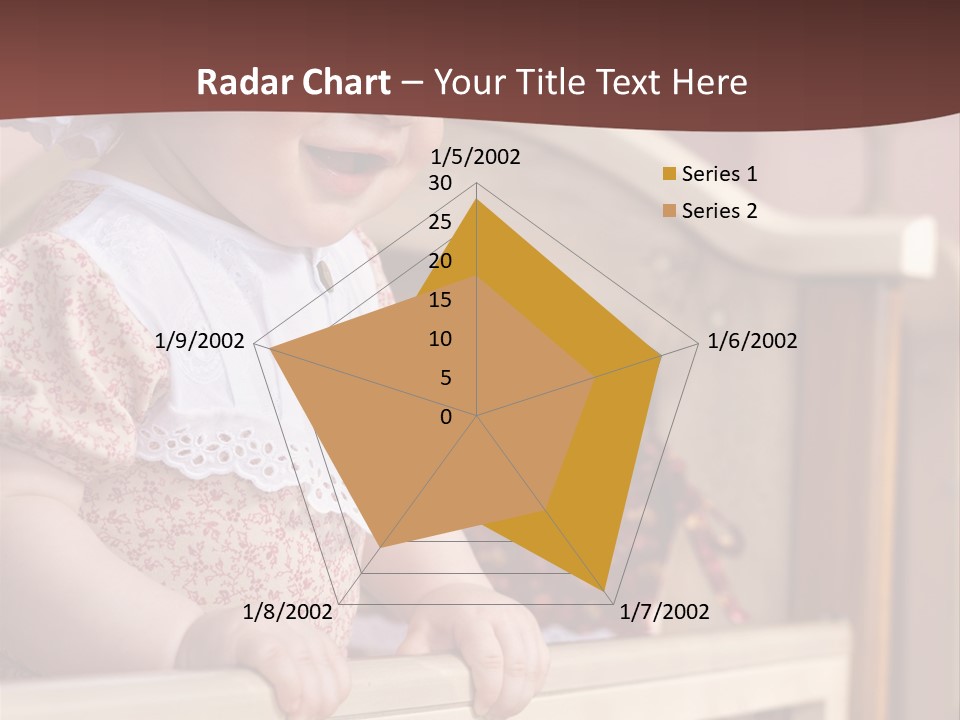 Small Baby Positive PowerPoint Template