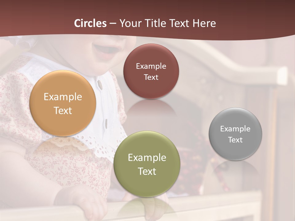 Small Baby Positive PowerPoint Template