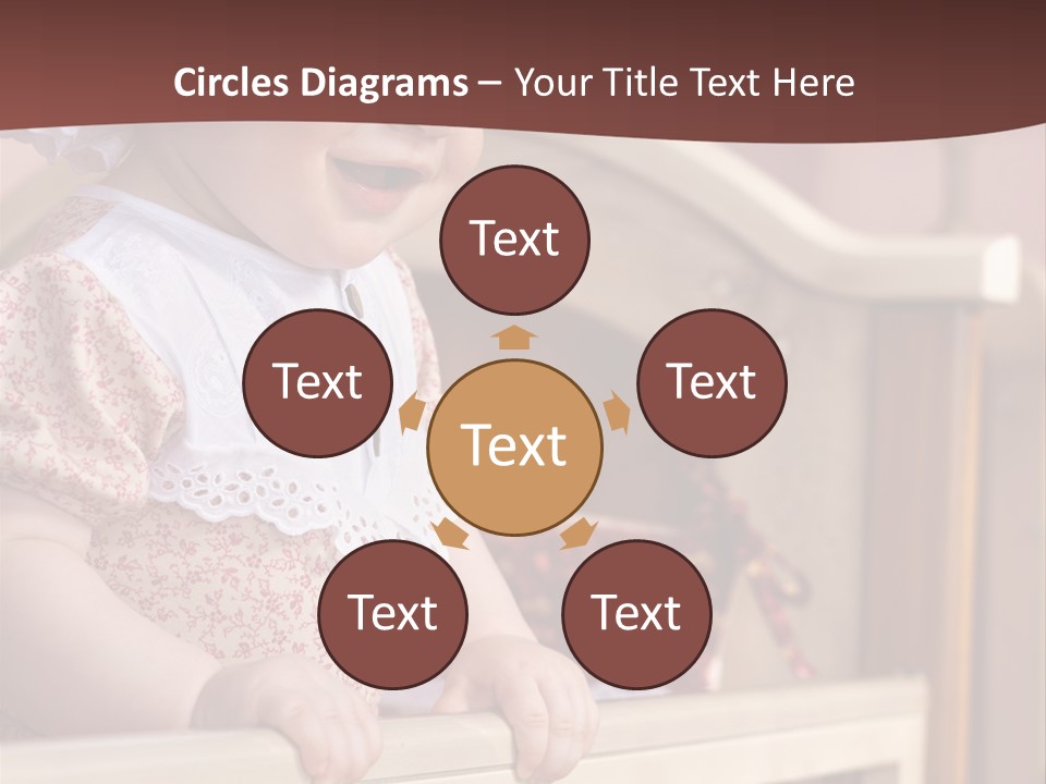 Small Baby Positive PowerPoint Template