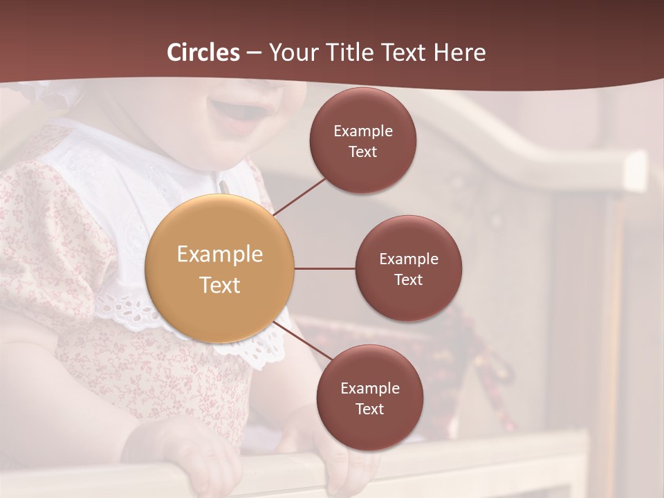 Small Baby Positive PowerPoint Template