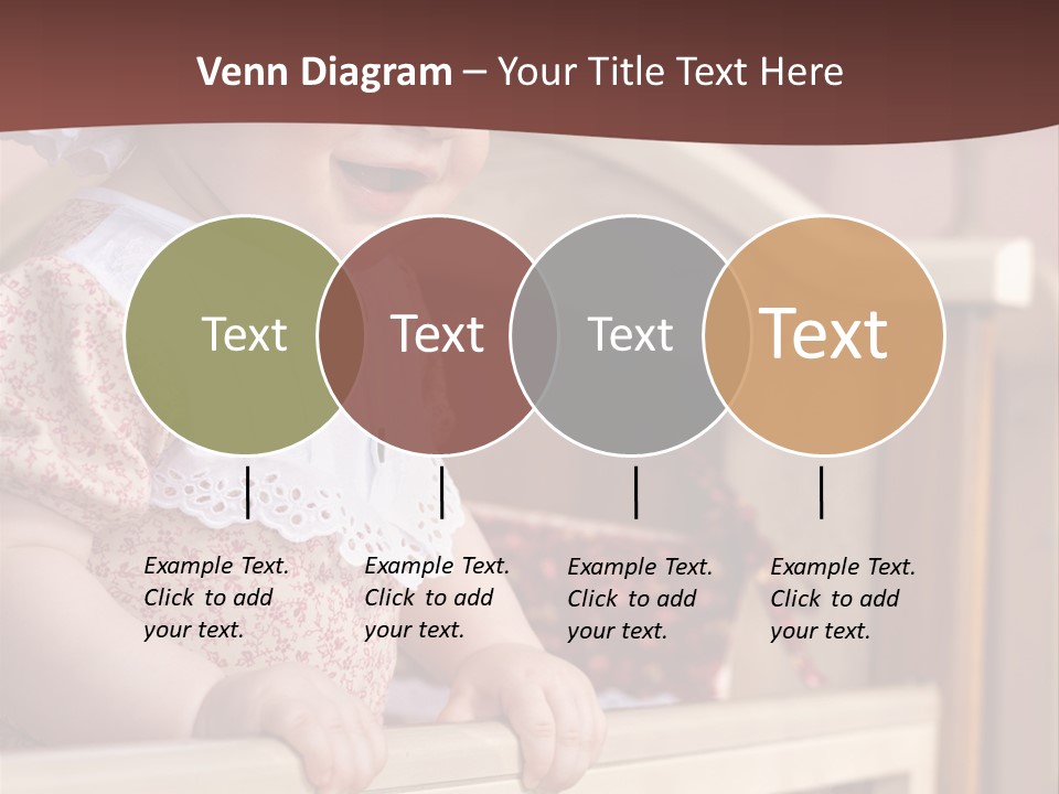 Small Baby Positive PowerPoint Template