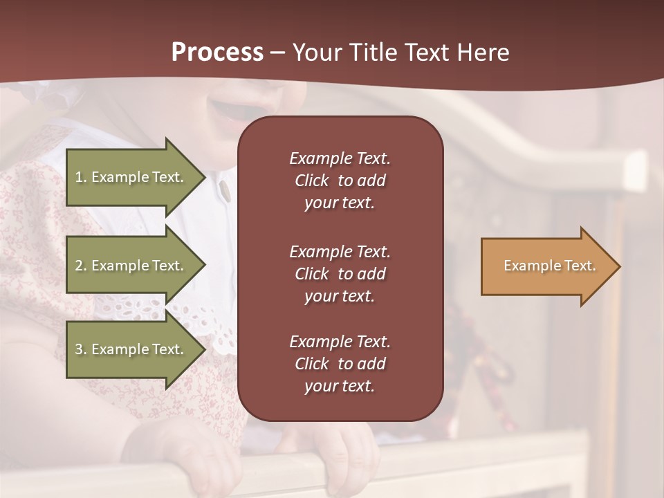 Small Baby Positive PowerPoint Template