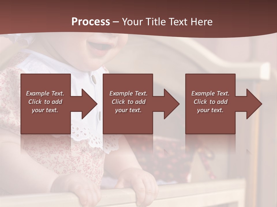 Small Baby Positive PowerPoint Template